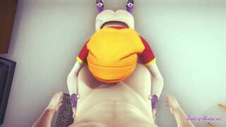 Dragon Ball Хентай - Кропка Гледжання Пан дрочыць цыцкі, смокча і пранікае ўнутр