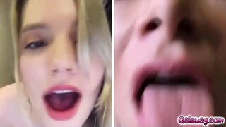 Kenna Nyugodt teszi ki spriccelős keresztül számítógép